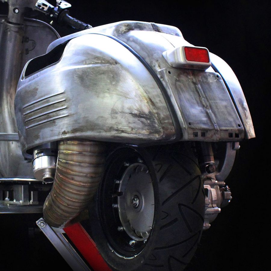 Vespa Rennauspuff - Sonderanfertigungen