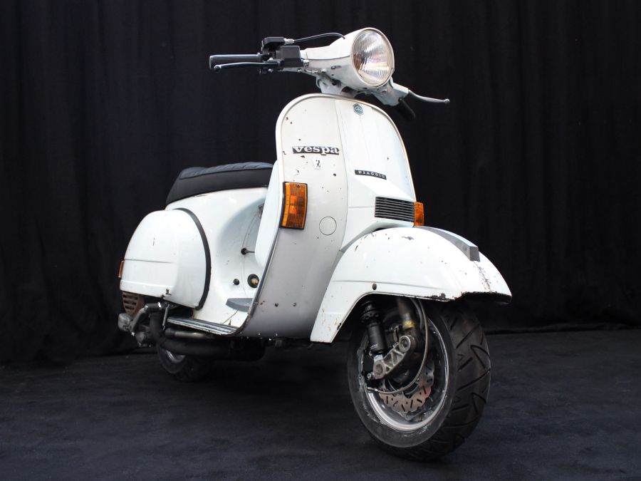 Superlow Series PX 200 - angelieferte Vespa PX, Technik-Upgrade