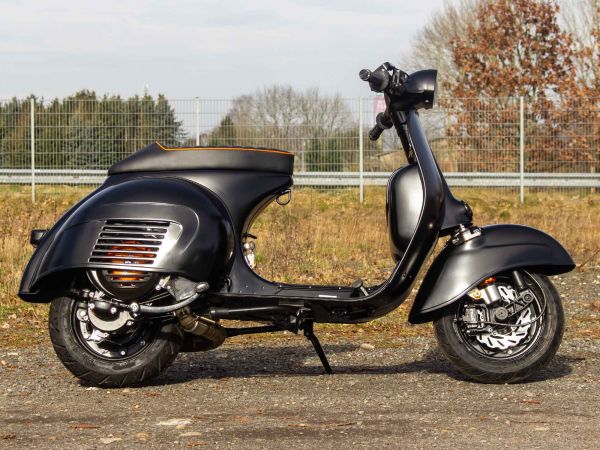 Vorschau: Vespa GS 306 conversion Matt Black Vorschau: Vespa GS 306 conversion Matt Black