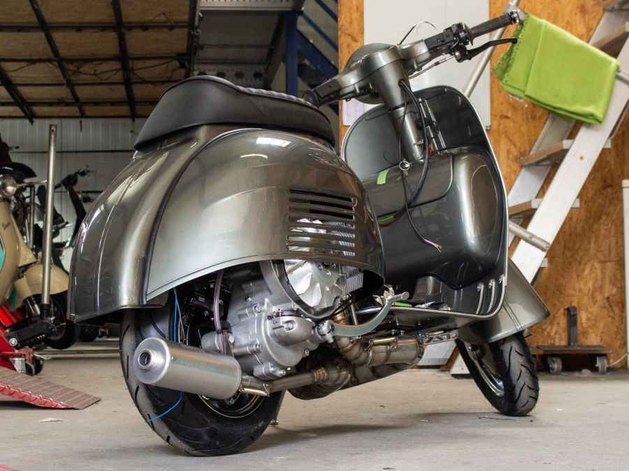 Vespa GS 306 conversion