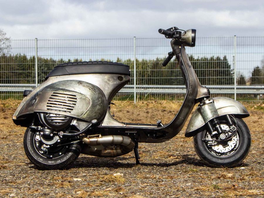 Custom Vespa VNB 306 Rawstyle