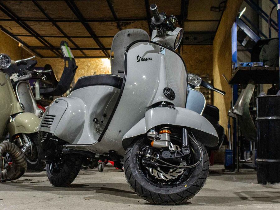 Vespa 200N Conversion
