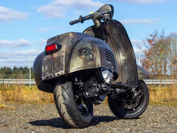 Vorschau: Custom Vespa VNB 306 Rawstyle Vorschau: Custom Vespa VNB 306 Rawstyle