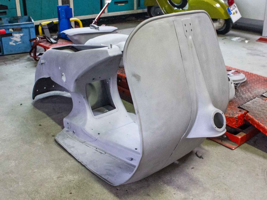 Vespa Messerschmitt Restauration