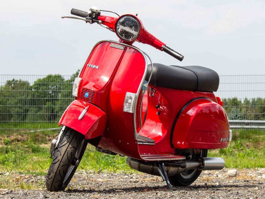Custom Vespa PX 244 rot