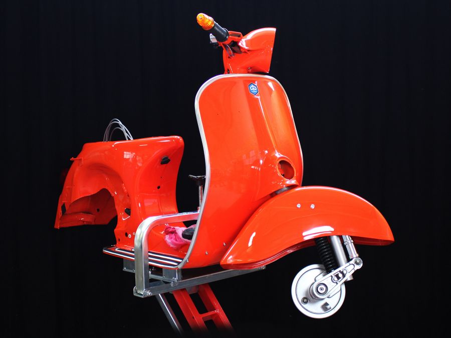 Vespa Rally 200 Restauration