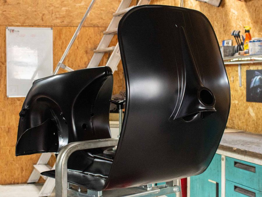 Vespa VNB 244 Mattschwarz