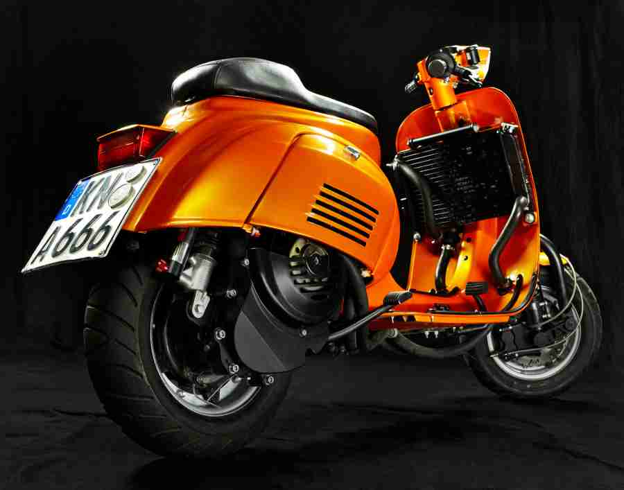 VESPA 153N ORANGE ROTAX