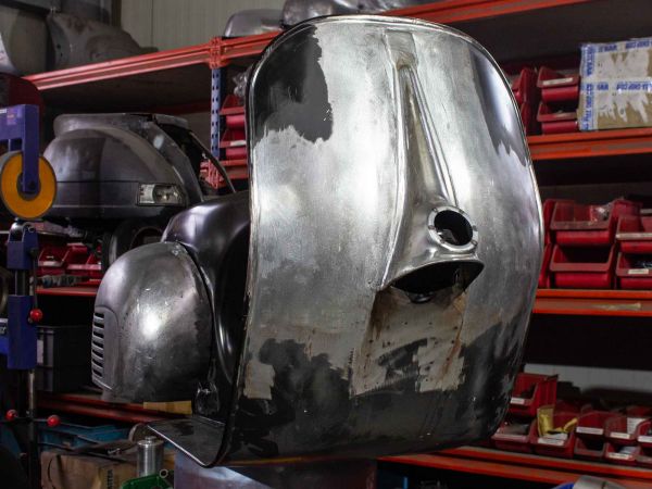 Vorschau: Custom Vespa VNB 244 Nero Daytona Metallic Vorschau: Custom Vespa VNB 244 Nero Daytona Metallic