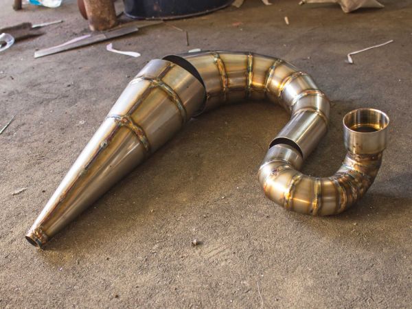 Vorschau: Vespa Rennauspuff - Sonderanfertigungen Vorschau: Vespa Rennauspuff - Sonderanfertigungen