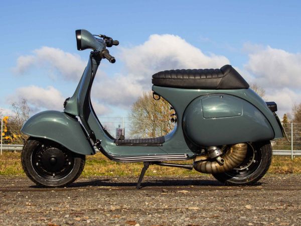 Vorschau: Vespa GS 244 Conversion Sage Green Vorschau: Vespa GS 244 Conversion Sage Green
