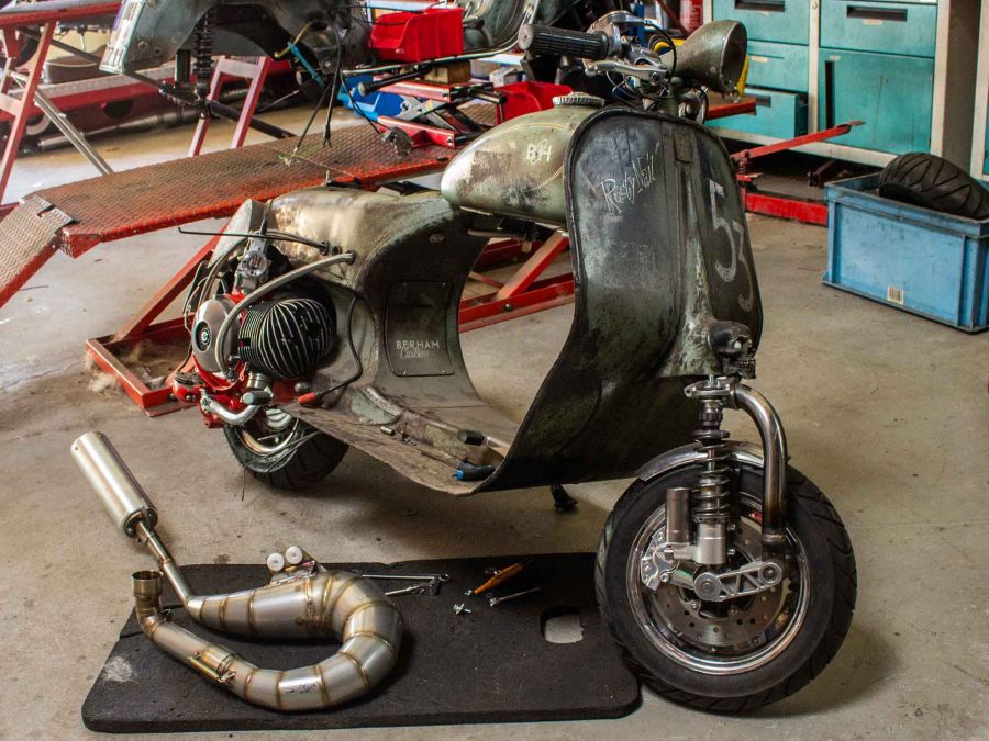 Vespa Rusty Nail Upgrade