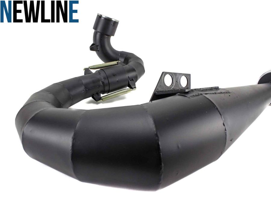 Lackierung Auspuff Scooter & Service schwarz hitzebeständig