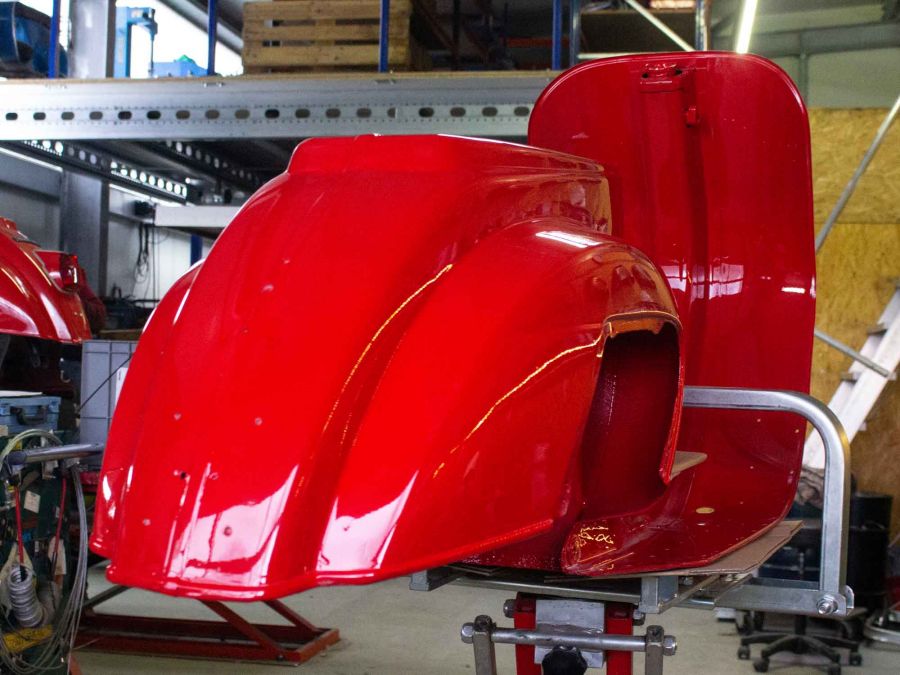 Vespa V50 1. Serie Restauration