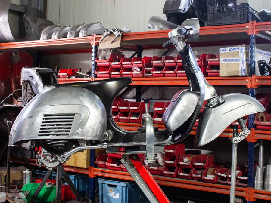 Vespa GS 306 conversion