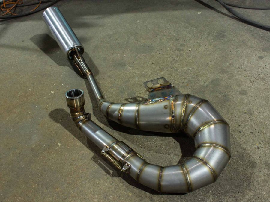 Auspuff PX 200 Scooter & Service für Quattrini M232-260ccm Righthand