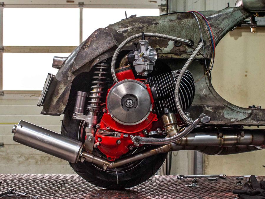 Vespa Rusty Nail Upgrade