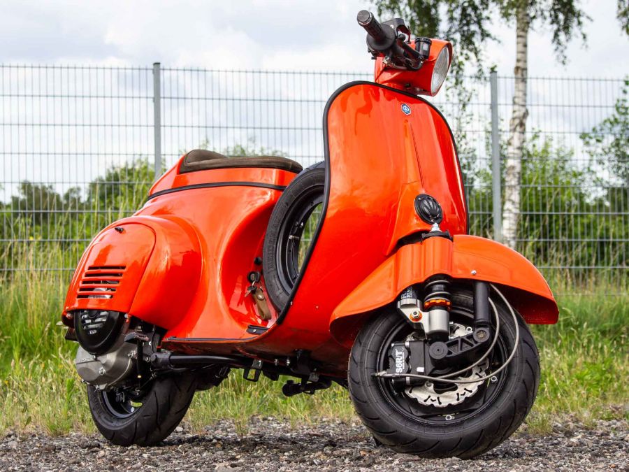 Vespa 200N Orange