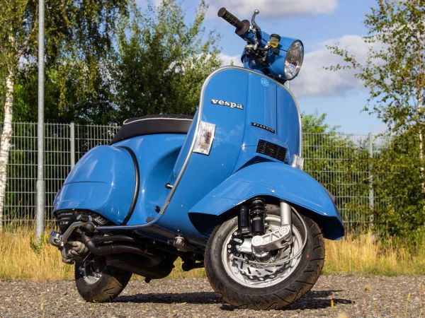 Vorschau: Vespa PX 221 French Blue Vorschau: Vespa PX 221 French Blue