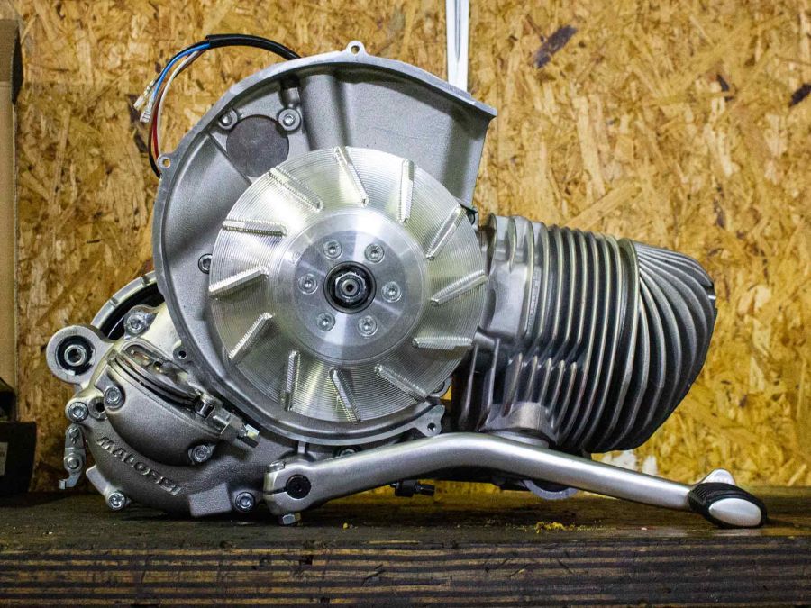 Vespa PX 200 Tuning Setup Quattrini 244 mit Polini Box