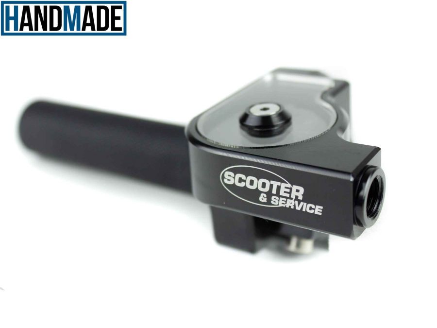 Kurzhub-Gasgriff Scooter & Service 90° CNC