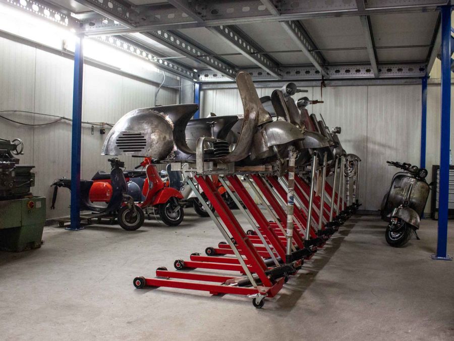 Scooter & Service Vespa Werkstatt - Umbau November 2019