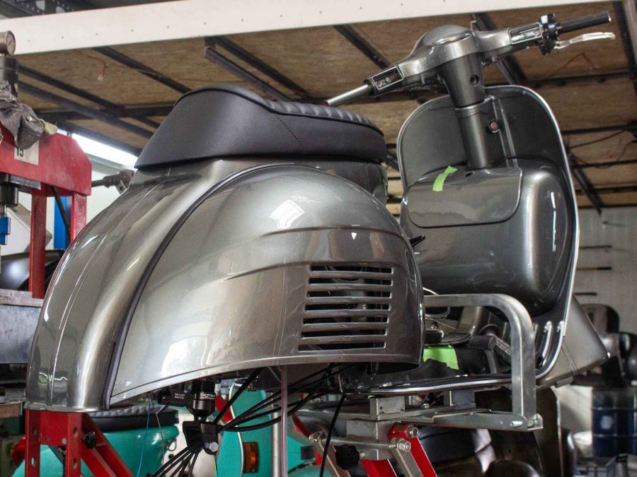 Vespa GS 306 conversion
