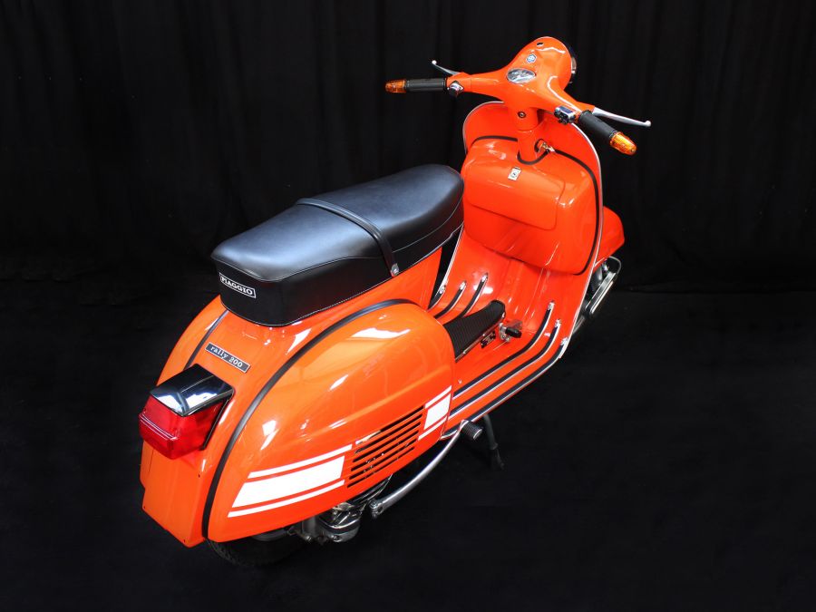 Vespa Rally 200 Restauration