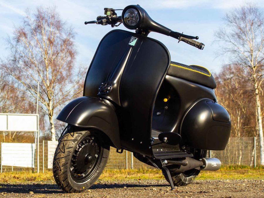 Vespa VNB 244 Mattschwarz
