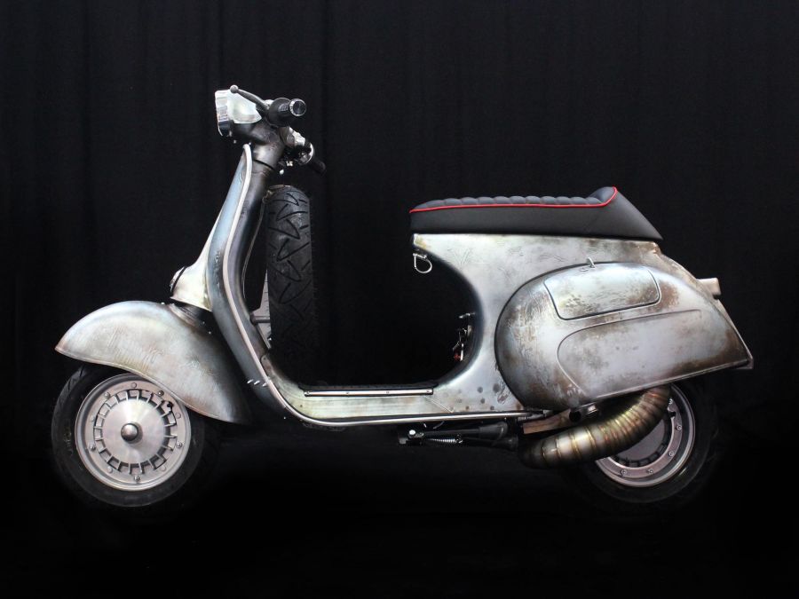 Auspuff PX 200 Scooter & Service für Quattrini M232-260ccm Curley