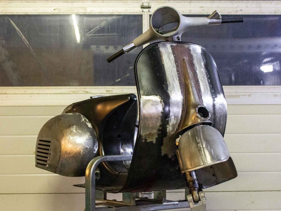 Vespa PX-Wideframe Conversion