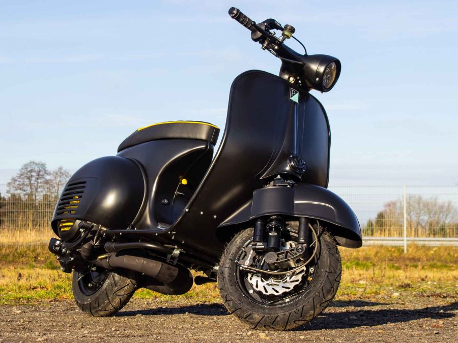 Vespa VNB 244 Mattschwarz