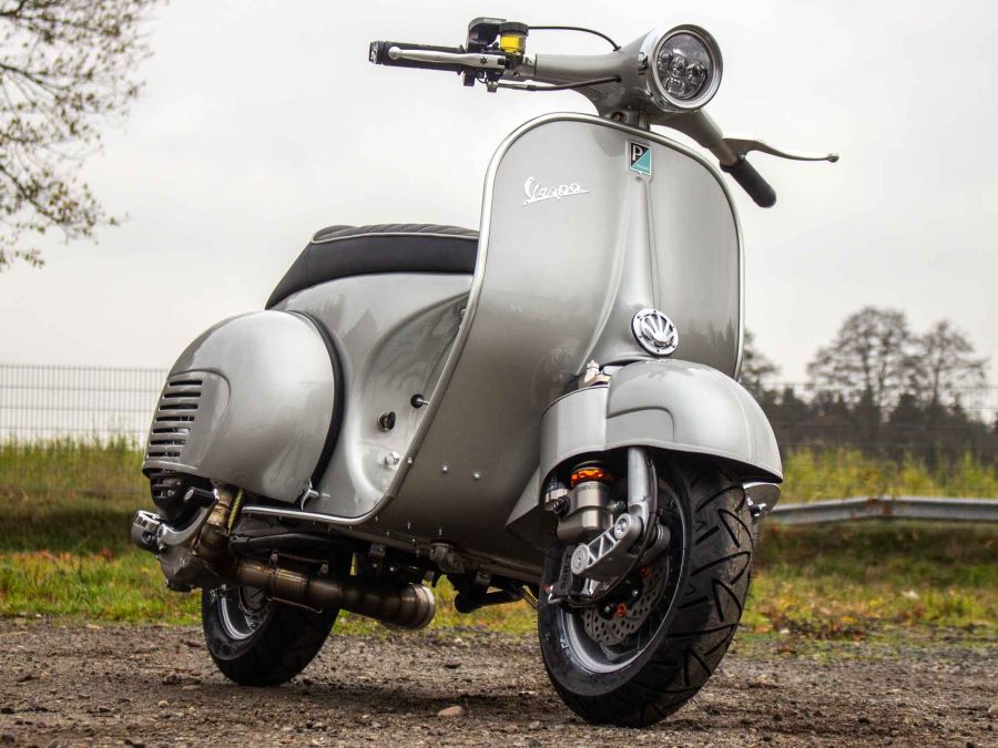Vespa VNB 244 Silbergrau Classic
