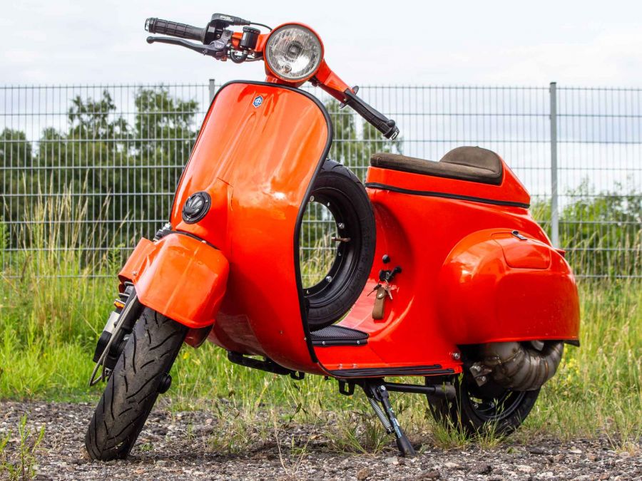 Vespa 200N Orange