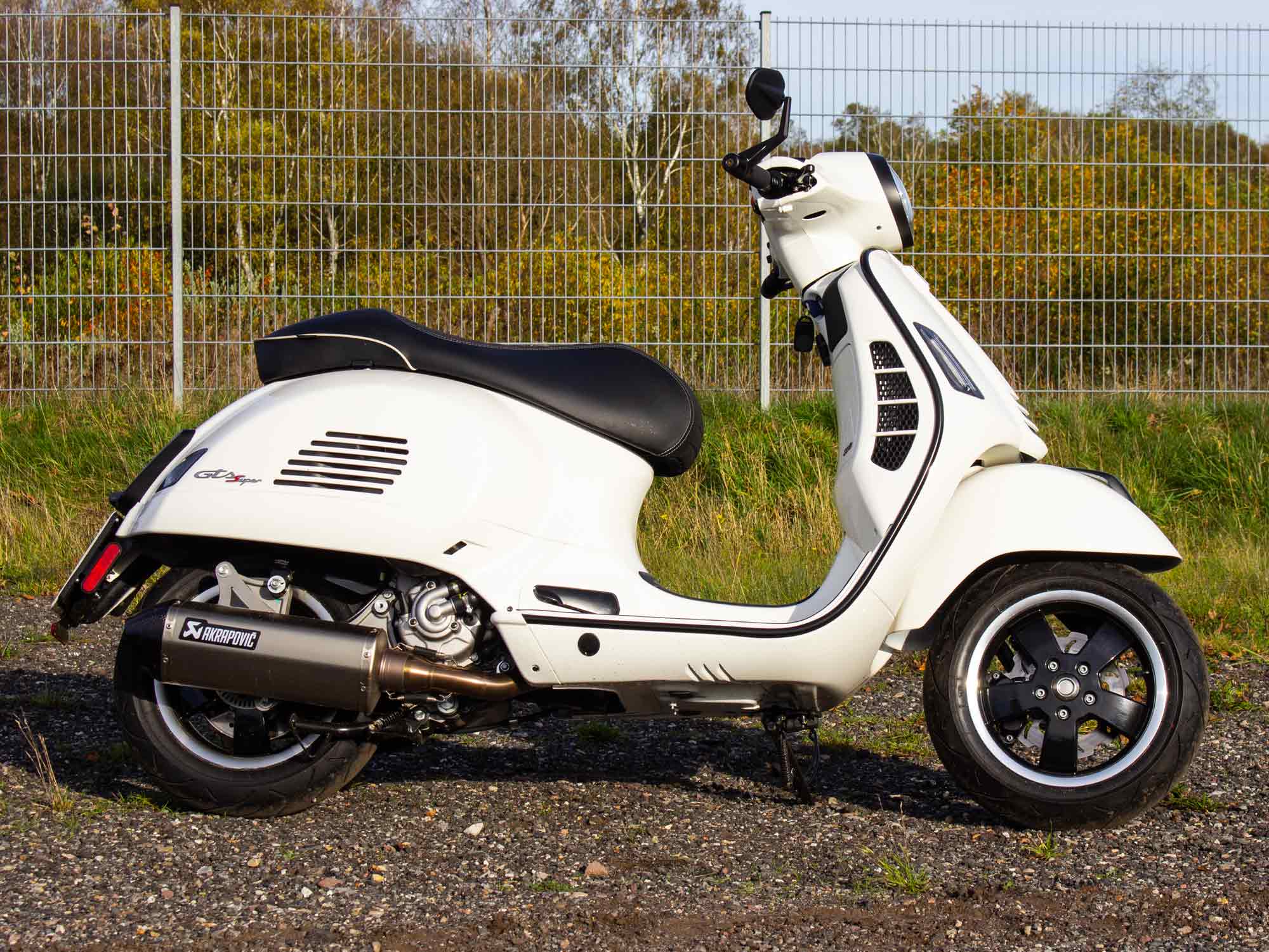 Individueller Vespa GTS Umbau, Tuning - Vespa GTS Custom - Scooter