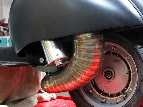 Vorschau: Vespa Rennauspuff - Sonderanfertigungen Vorschau: Vespa Rennauspuff - Sonderanfertigungen