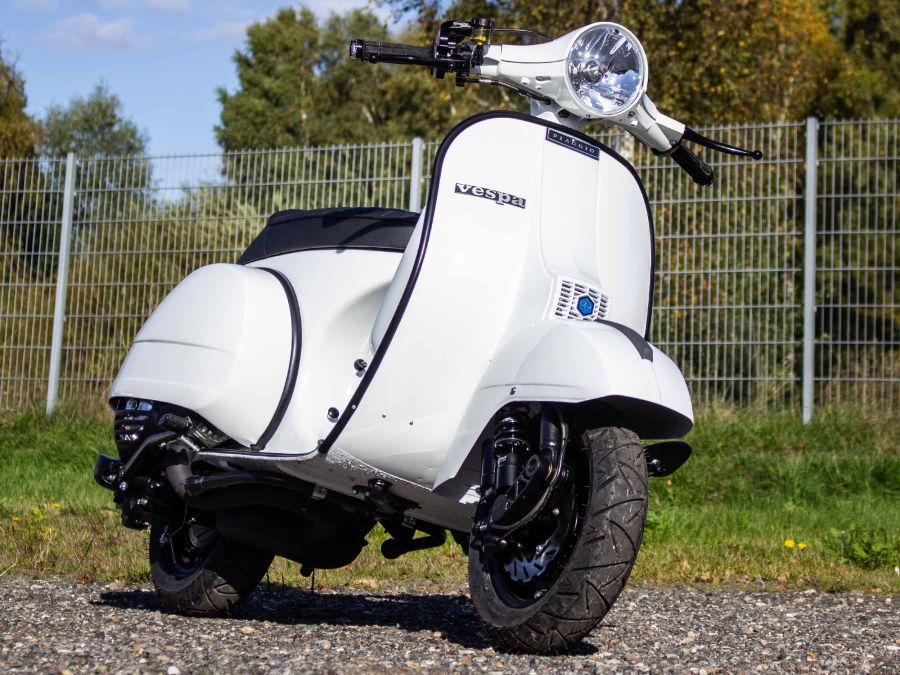 Vespa PX 221 Weiss