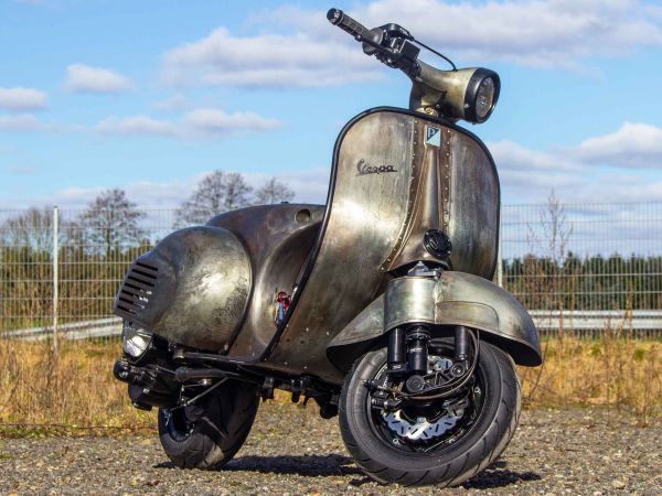 Vorschau: Custom Vespa VNB 306 Rawstyle Vorschau: Custom Vespa VNB 306 Rawstyle