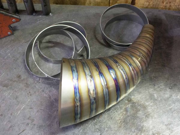 Vespa Rennauspuff Curley Quattrini 244-260