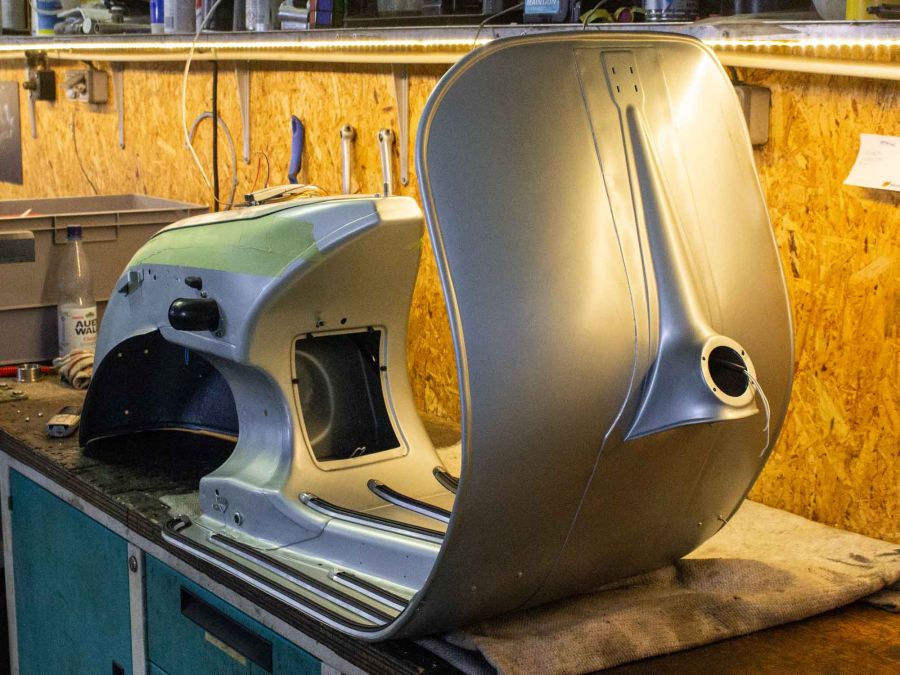 Vespa Messerschmitt Restauration