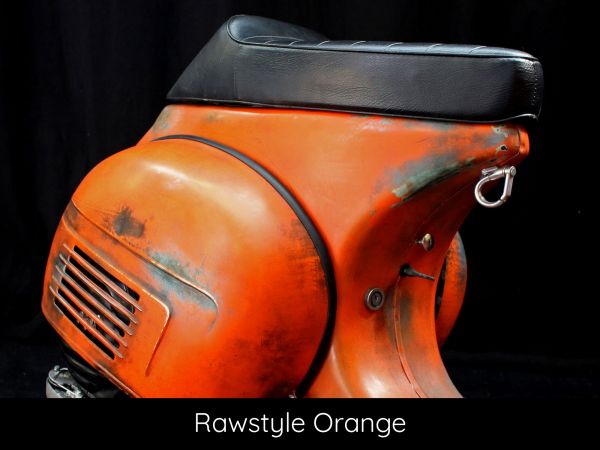 Vespa Rawstyle Lackierungen