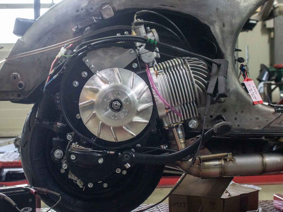 Custom Vespa VNB 306 Rawstyle