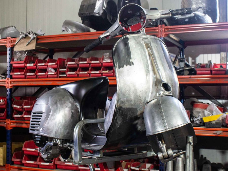 Vespa GS 306 conversion