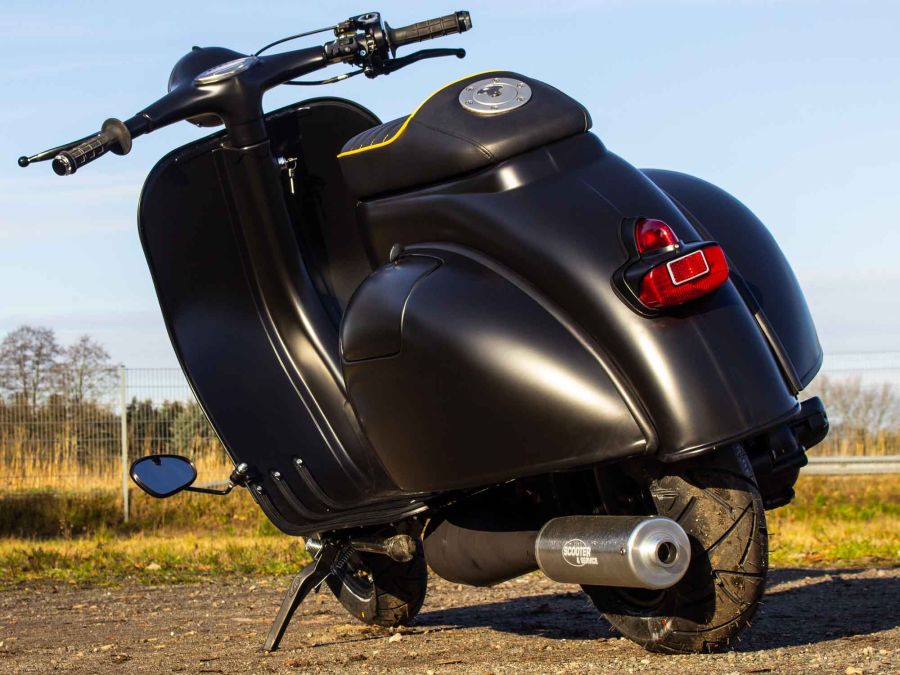 Vespa VNB 244 Mattschwarz