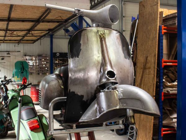 Vorschau: Vespa VNB 244 Mercedes Silbergrau Vorschau: Vespa VNB 244 Mercedes Silbergrau