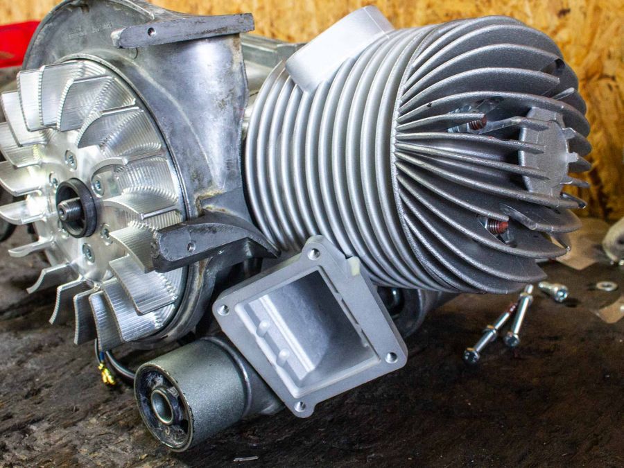 Auspuff Lambretta für Quattrini 210