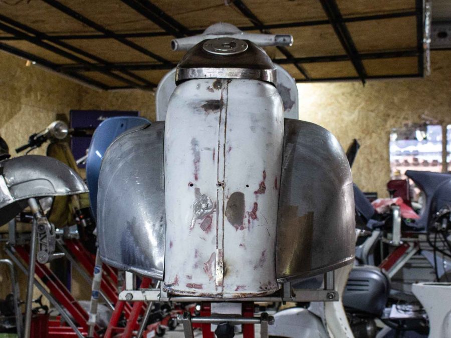 Vespa VNB 244 Mattschwarz