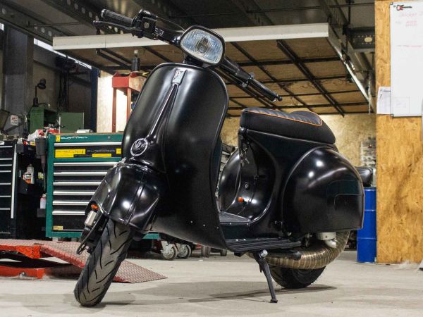 Vorschau: Vespa GS 306 conversion Matt Black Vorschau: Vespa GS 306 conversion Matt Black