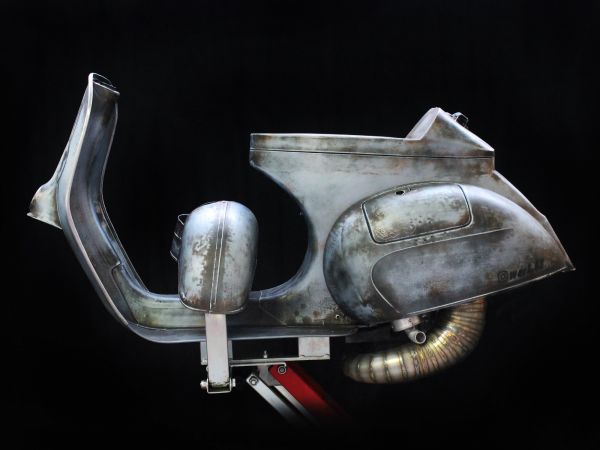 Vorschau: Vespa Rawstyle Lackierung und Rennauspuff-Sonderanfertigung Vorschau: Vespa Rawstyle Lackierung und Rennauspuff-Sonderanfertigung