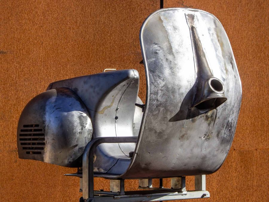 Vespa GS 244 Conversion Sage Green